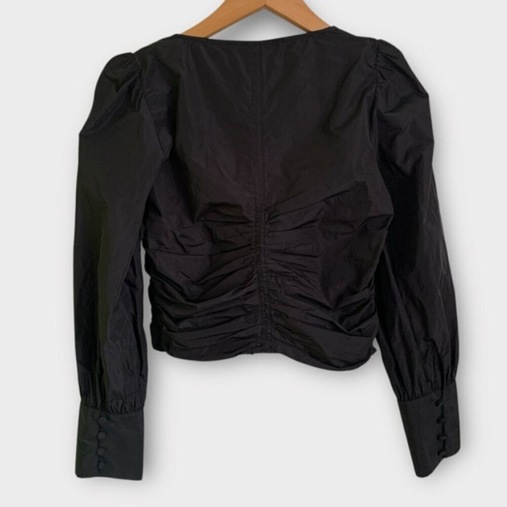 Zara Ruched Crop Top - Picture 4 of 8